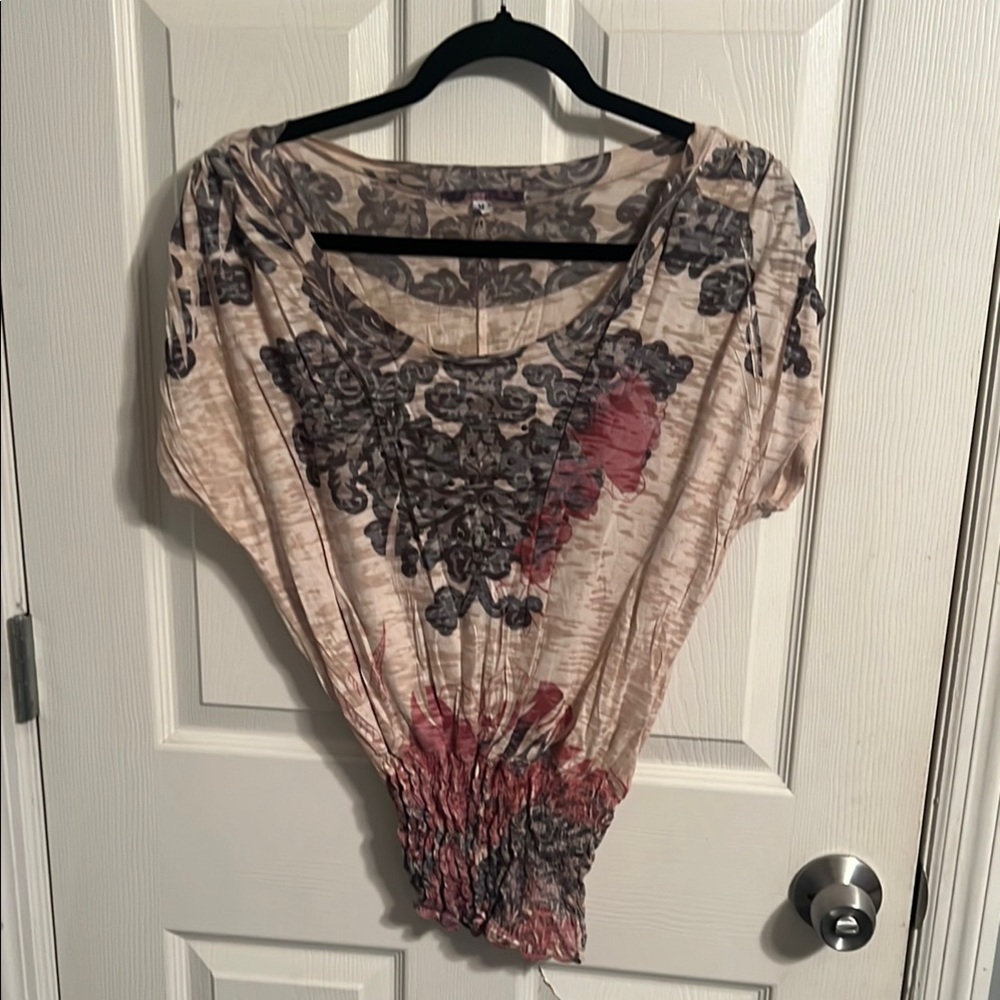 Elegant Floral Women's Top